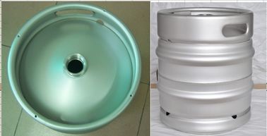 Customized Thickness 30L Draft Beer Keg With Hard Top And Bottom Skirt