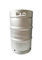Cylinder Shaped 50L DIN Keg With Stanmping Logo 381*600mm Size