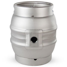 Customized Logo Color Painting Stainless Steel Beer Keg Embossed / Engraved