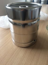 US Standard 10L Beer Keg , Soda Kegs For Beer Electro And Mirror Polish