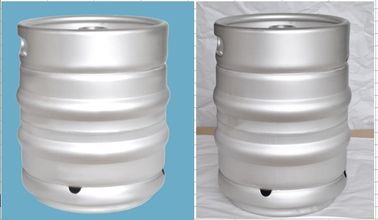 Polished Surface Draft Beer Slim Quarter Keg 20L External Diameter 313mm