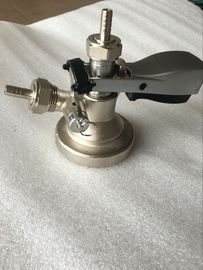 Homebrew G Type Keg Coupler , Stainless Steel Keg Coupler With Pressure Relief Valve