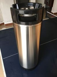 Home Brew 5 Gallon Stainless Steel Keg Customized Logo With Rubber Handle 