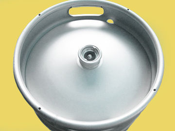 Silver Europe Standard Ball Lock Corny Keg , 50L Stainless Steel Keg