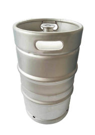 Cylinder Shaped 50L DIN Keg With Stanmping Logo 381*600mm Size