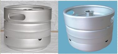 SUS 304 / 2B 10L Beer Keg , Empty Stainless Steel Kegs For Home 313mm Diameter