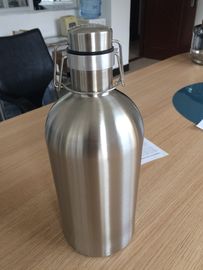 Custom 2L Mini Beer Growler With Ss304 Thermol Insulation 64OZ