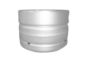 Food Grade Steel 304 20L Beer Brewing Keg , Draft Beer Keg ISO SGS Certificated