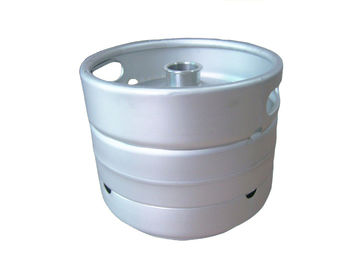 SUS 304 / 2B Stainless Steel Mini Keg Growler 10L Volume With Handle Holes